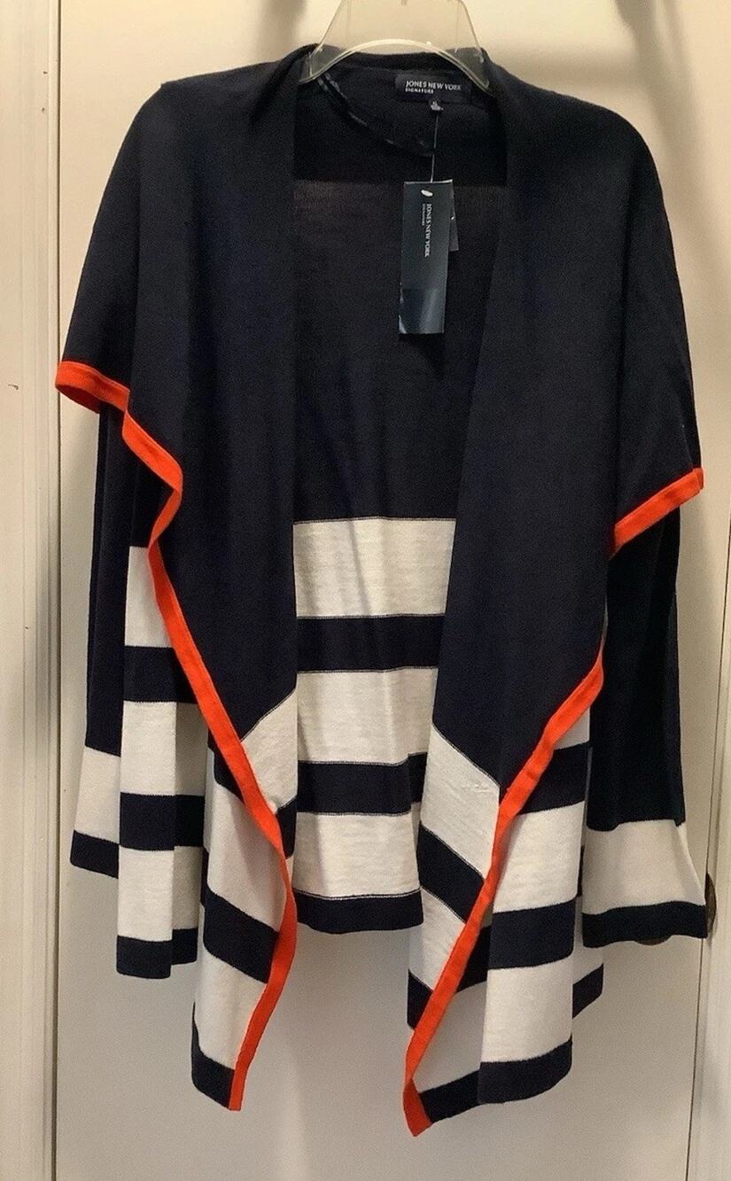 Jones New York Women's Cardigan Sweater XL NWT